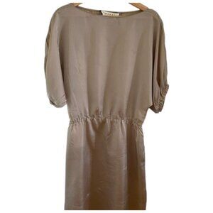 Marni string gold medium dress